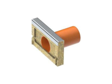 ANRIN CHANNEL END CAP KE100 FOR No: 080 + PIPE SOCKET + EDGE PROTECTION