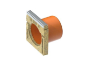 ANRIN CHANNEL END CAP KE-100 FOR No:0 PIPE SOCKET + EDGE PROTECTION S/S
